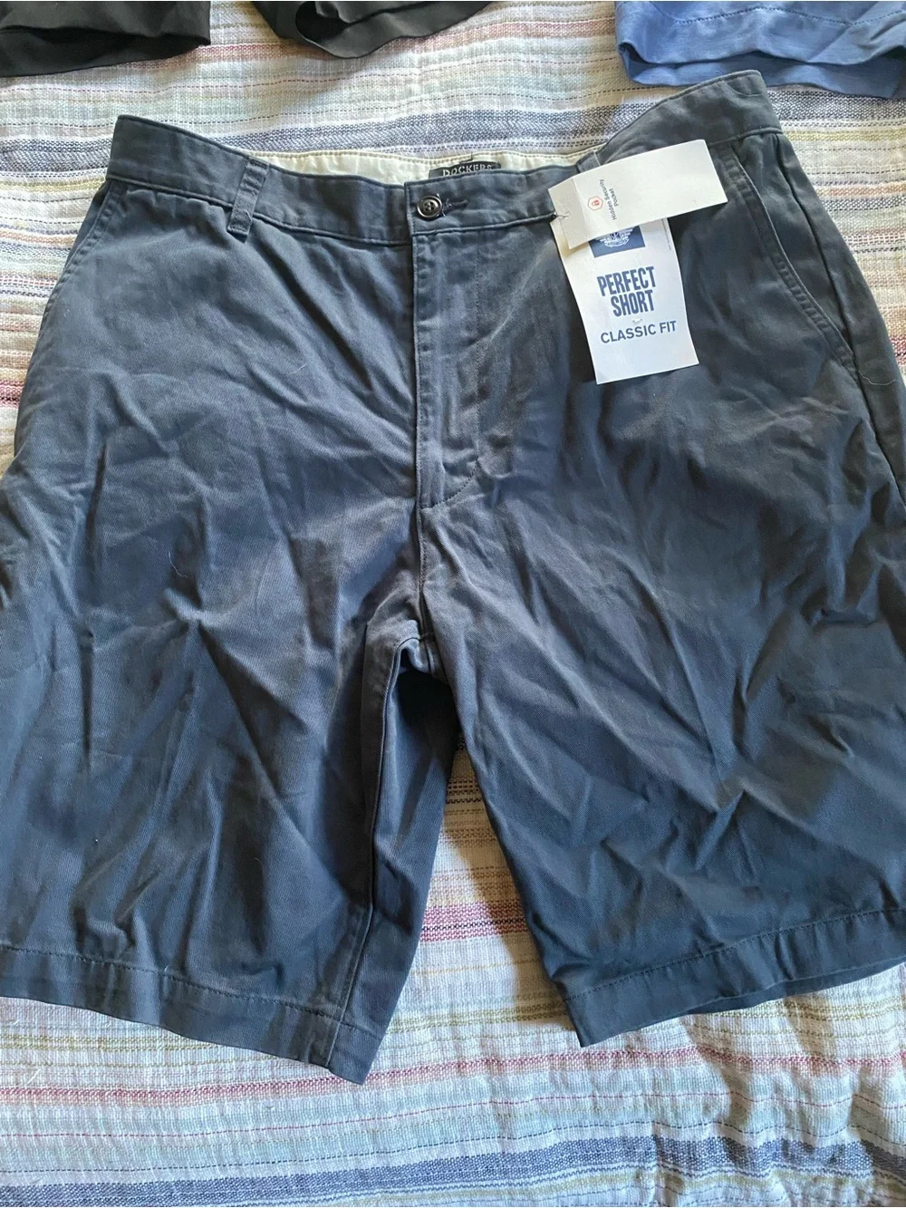 Men’s Shorts Trio — Black, Light Blue, Gray